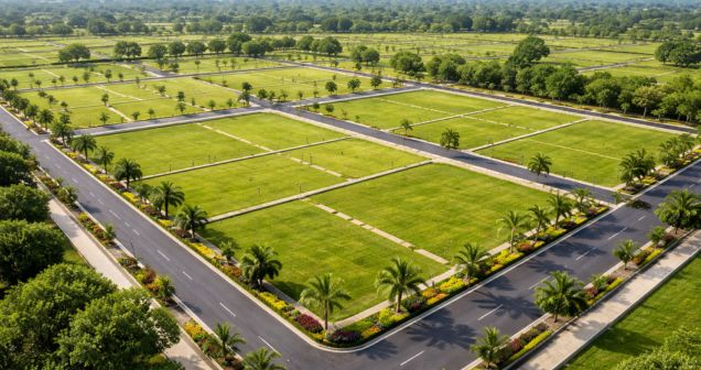 Shapoorji Pallonji Plots Khopoli - Residential plots in a green landscape